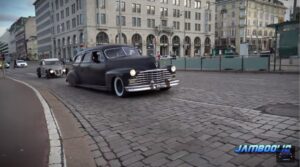 1950s Cadillac Hearse in Helsinki