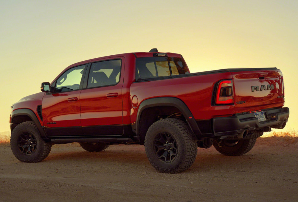 2021 Ram 1500 TRX rear 