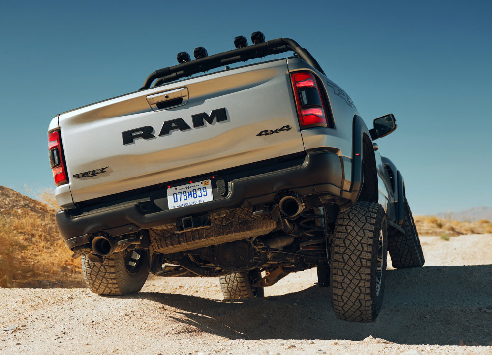 2021 Ram 1500 TRX wheel articulation