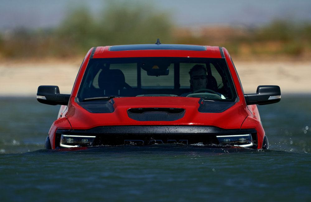 2021 Ram 1500 TRX water fording