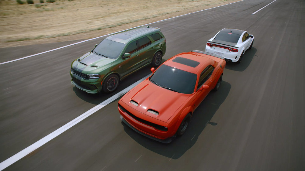 2021 Challenger Super Stock, Durango Hellcat and Charger Redeye