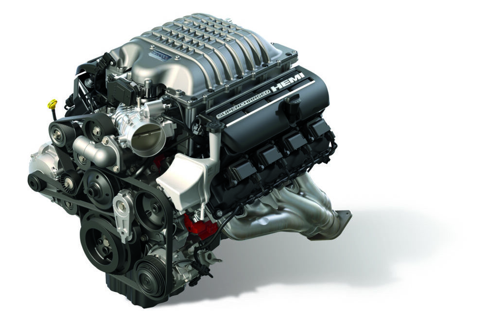 "Hellcrate Redeye" 6.2-liter Supercharged HEMI V8 engine 