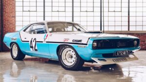 This 1970 ‘Cuda is a Perfectly Restored Award-Winning Racer