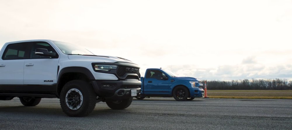 Ram 1500 TRX Vs Shelby F-150 Super Snake Sport