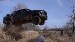 Ram 1500 TRX Jumping