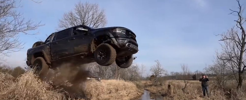 Ram 1500 TRX Jump