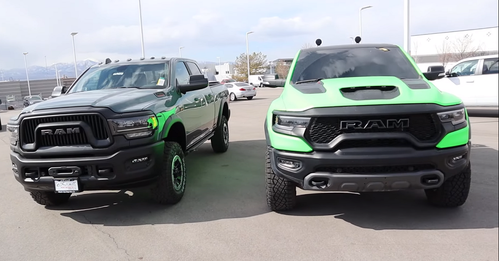 dodgeforum.com YouTuber Tests Ram's Ultimate Off-Roaders...on Pavement