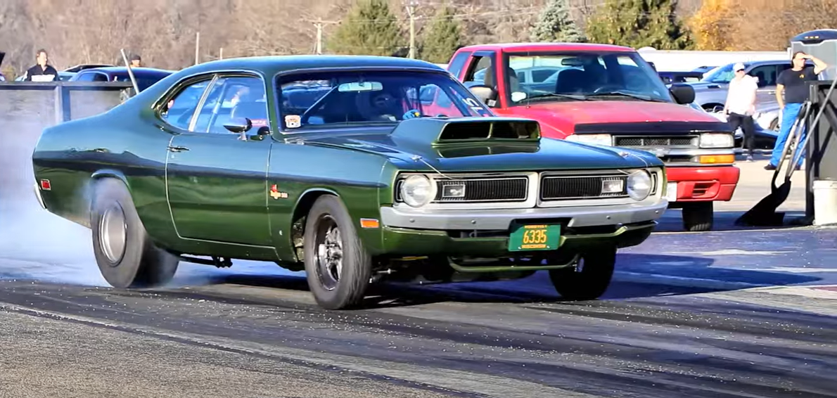 1971 Dodge Demon Burnout