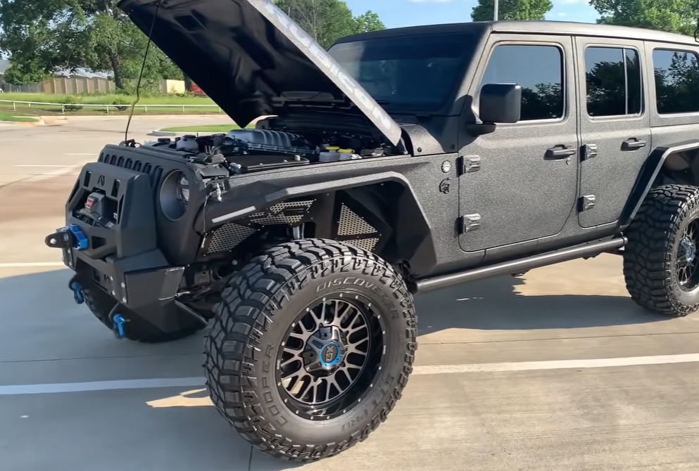 Hellcat Equipped Jeep Trailcat is Scary Fun 