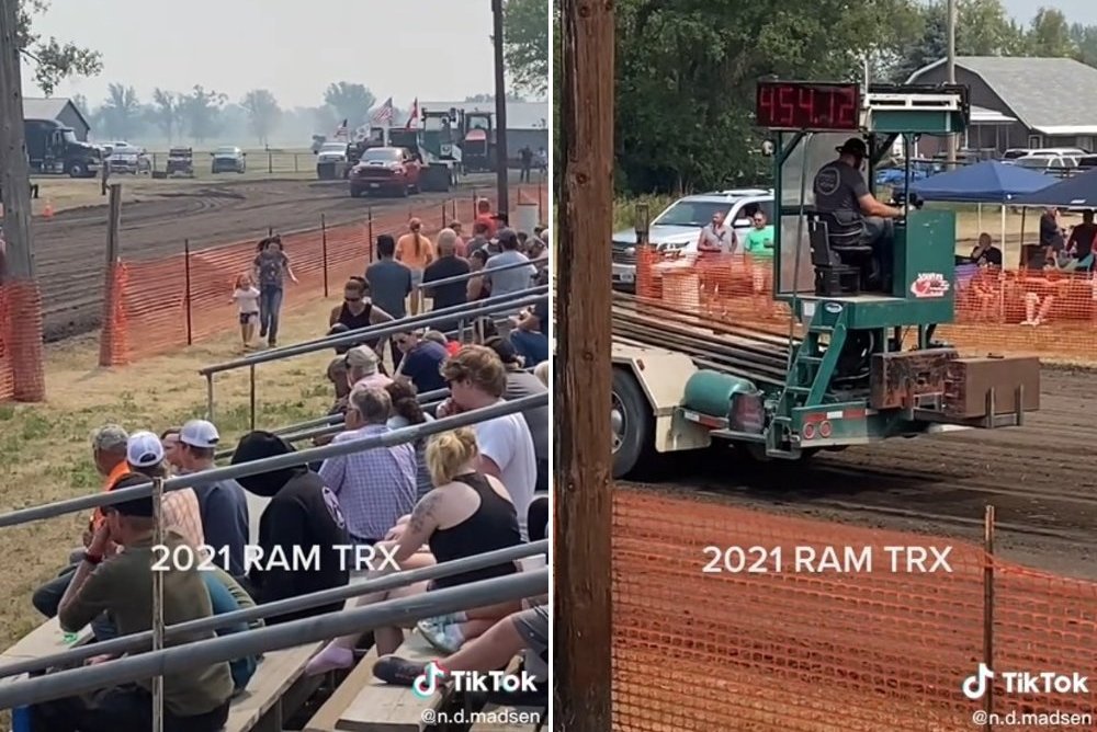 Ram 1500 TRX Pulling Sled