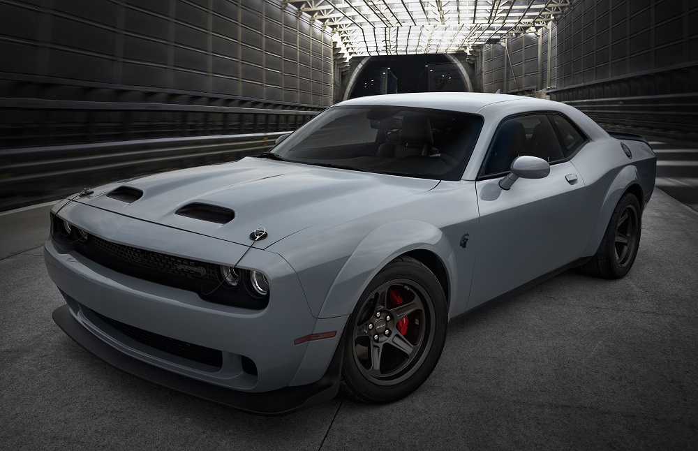 2022 Dodge Challenger SRT Super Stock with SRT Black appearance package.