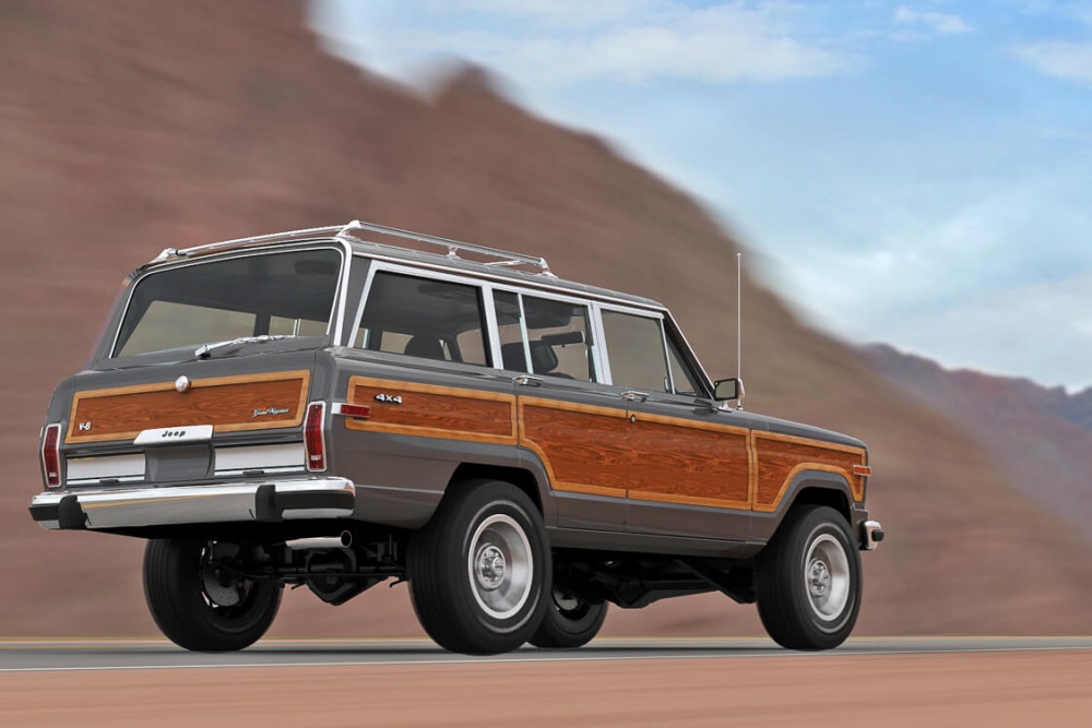 Vigilante Restomods Grand Wagoneer with 1,000 HP Hellephant Motor