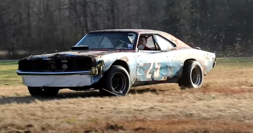 Dodge Charger dirt track racer