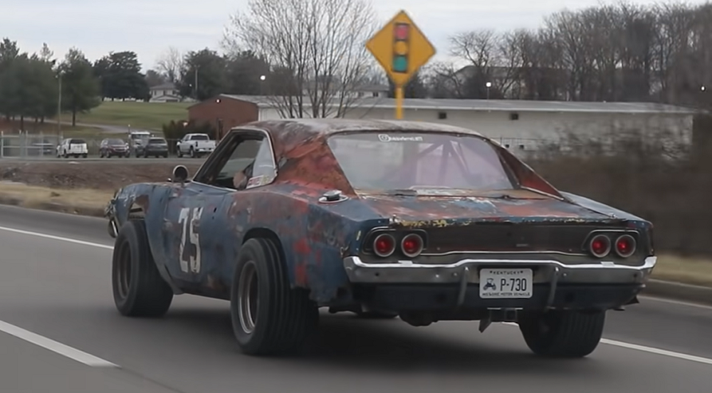 Dodge Charger dirt track racer