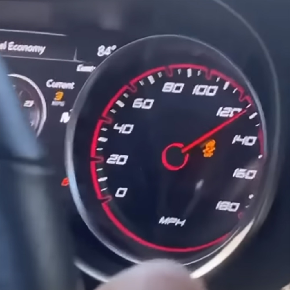 392 Scatpack Vs Hellcat Highway YouTube Race Speedometer