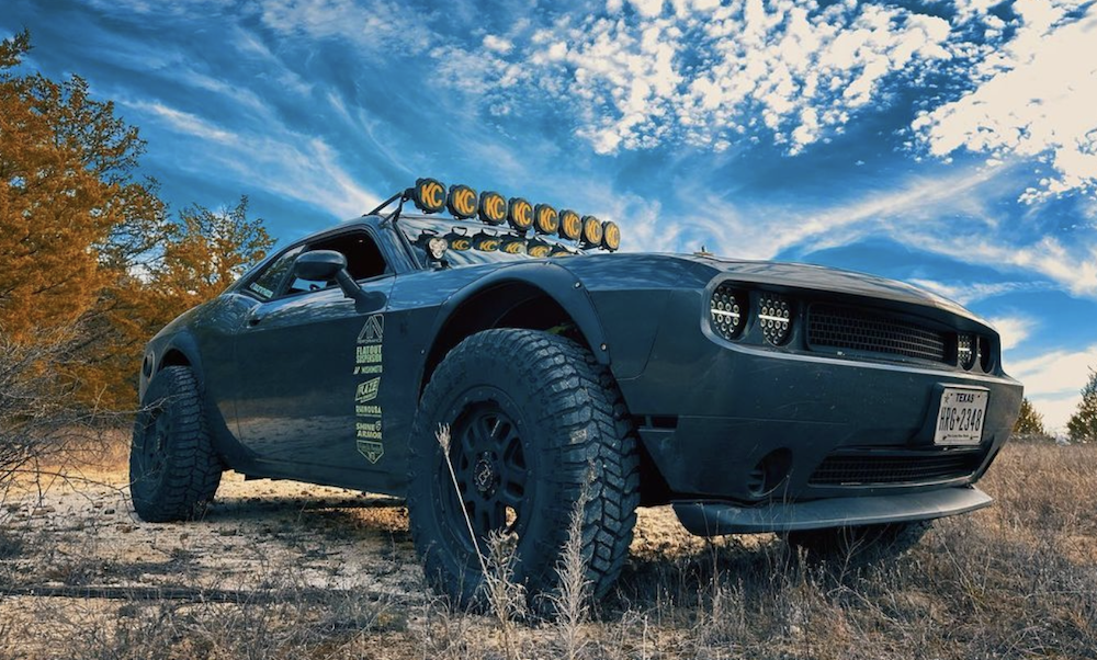 Lifted Dodge Challenger