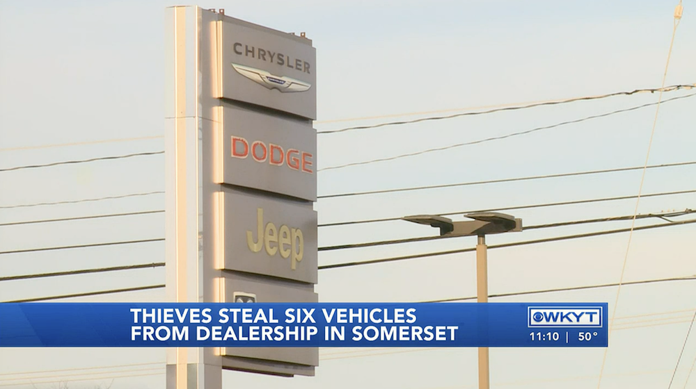 Stolen Dodge Challenger Hellcats
