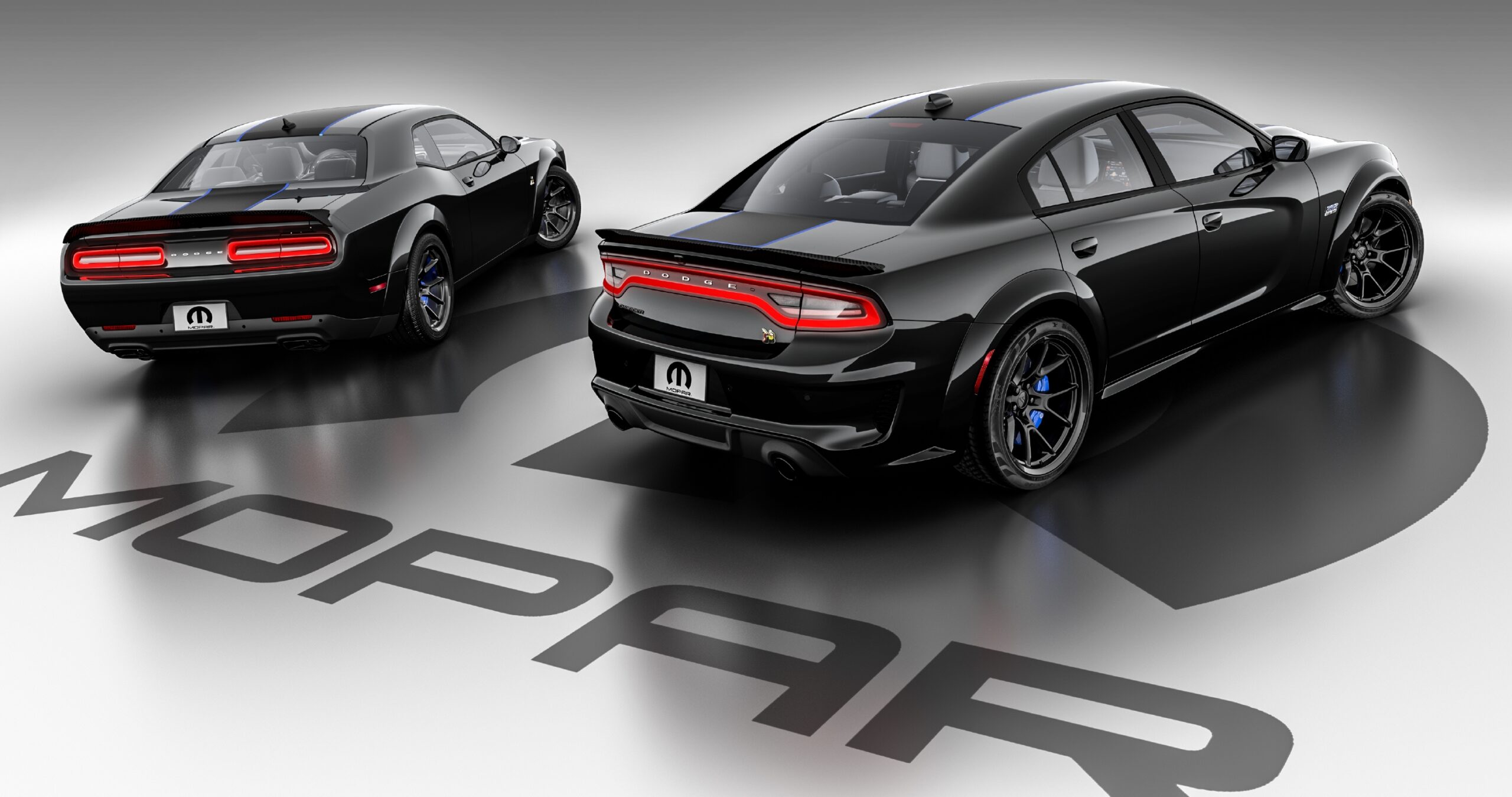 Mopar continues its long-standing, factory-vehicle customization program with the introduction of the Mopar ‘23 Dodge Challenger and Dodge Charger special-edition models.  Superior craftsmanship from the Mopar Custom Shop adds exclusive exterior and interior details to 2023 Dodge Challenger and Charger R/T Scat Pack Widebody models.
