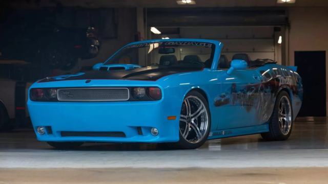 Crazy Convertible Challenger Is Richard Petty Tribute