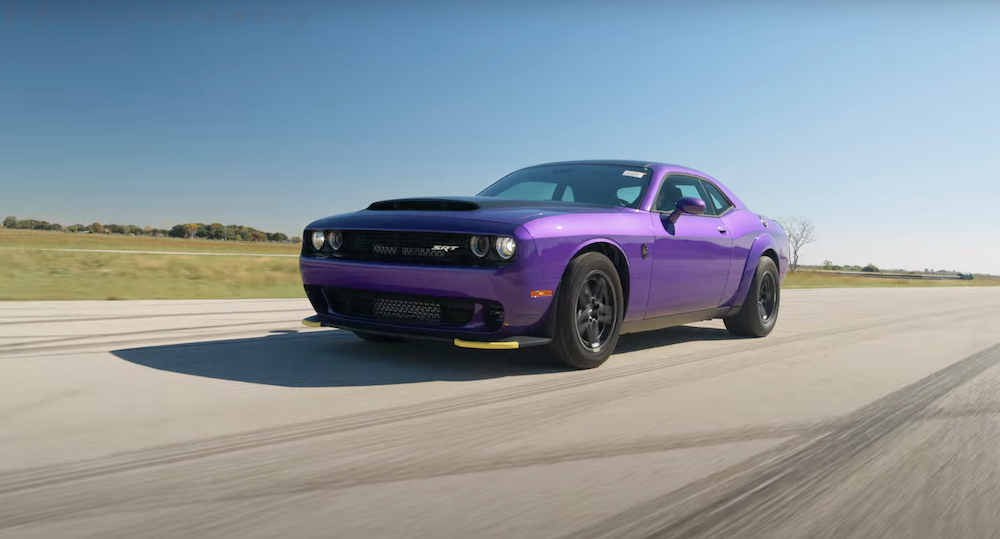 Plum Crazy 2023 Dodge SRT Demon 170