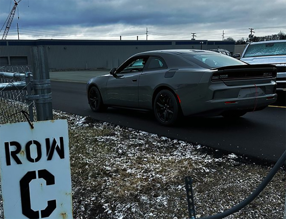 Dodge Prototype Spotted Without Camouflage in Detroit
