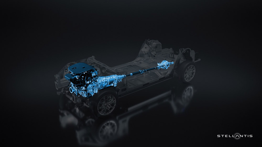 STLA Large Platform Battery Electric Vehicle Platform for Dodge, Jeep, Maserati, and more hybrid internal combustion variant