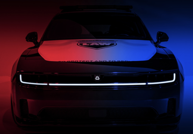 2025 Dodge Charger Pursuit Teaser