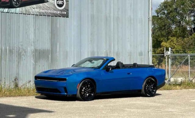 Dodge Charger Daytona Convertible Drop Top Customs
