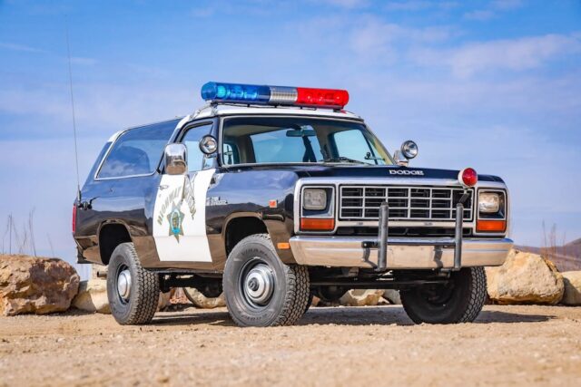 1982 Dodge Ramcharger CHP Cruiser