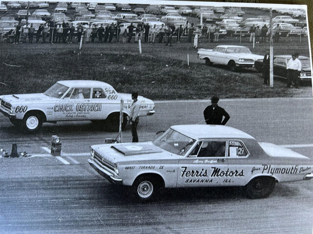 1965 Plymouth Belvedere Super Stock A990 Drag Racing Photo