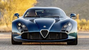Front view of Alfa Romeo Zagato TZ3