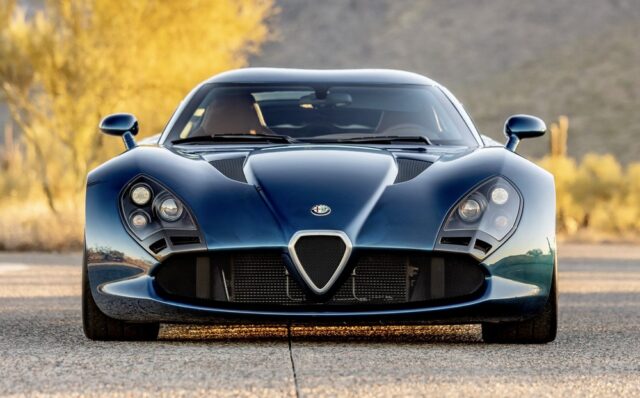 Front view of Alfa Romeo Zagato TZ3