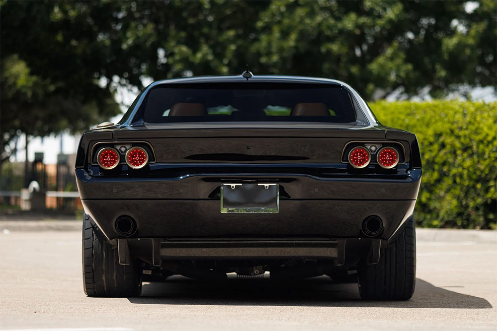 Dodge Challenger SRT Hellcat Redeye C68 Carbon Fiber Charger front rear view