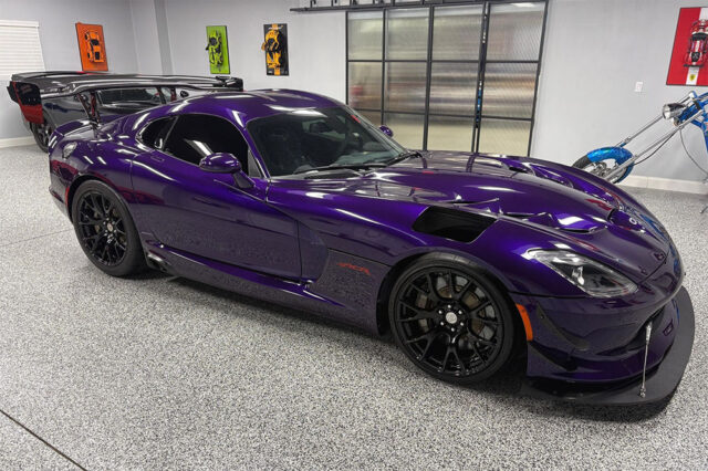 2016 dodge Viper ACR Coupe Stryker Purple Side Profile