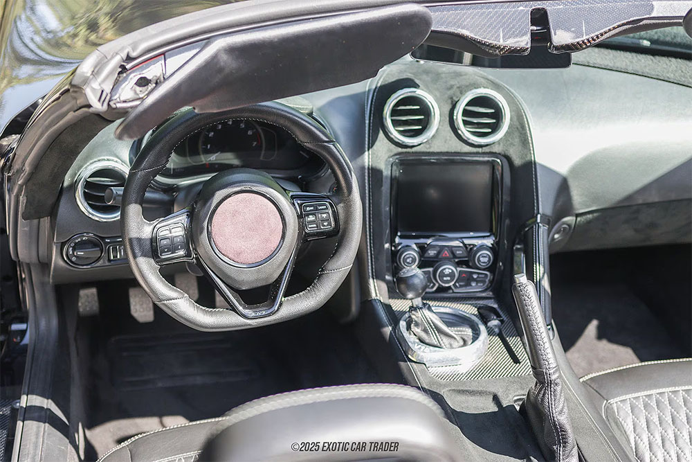 VLF Force 1 V10 Side Profile Interior