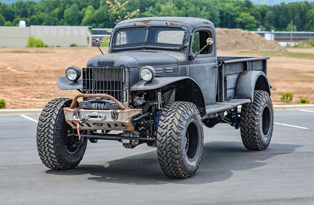 Dodge Power Wagon with Hellephant Supercharged V8 Swap